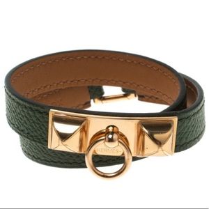 Hermès leather bracelet size small